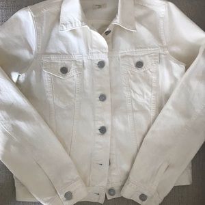 white denim jacket